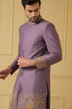 Marfil Designer Men's Sherwani by Hilo Design | Grocsy