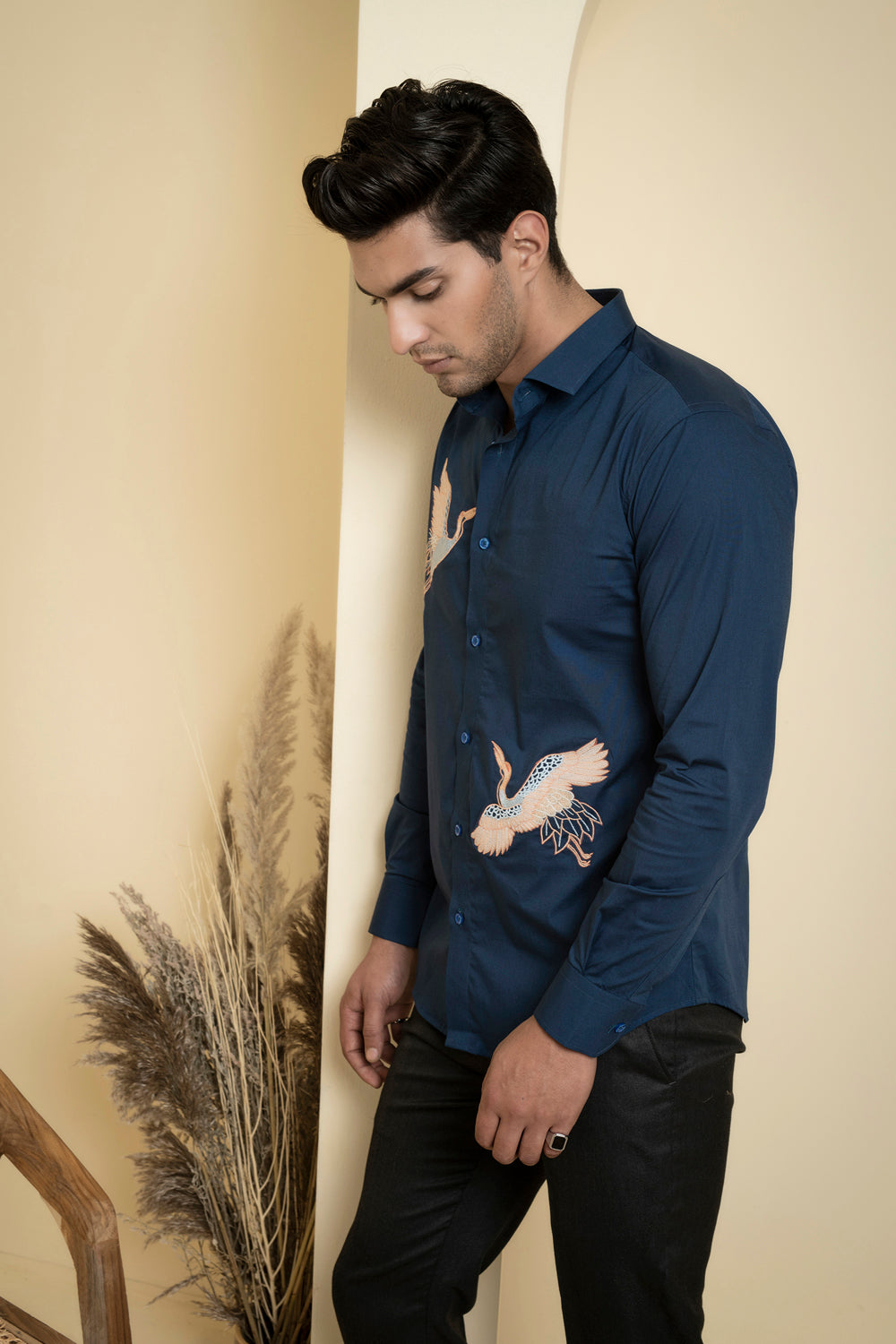 Cran Designer Men's Shirt by Hilo Design | Grocsy