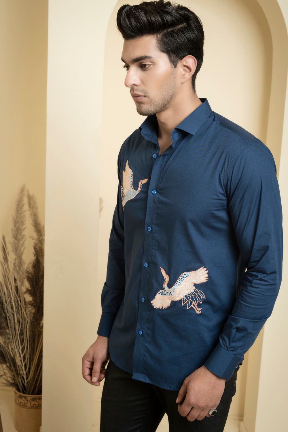 Cran Designer Men's Shirt by Hilo Design | Grocsy