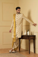 Esplendor Designer Men's Sherwani by Hilo Design | Grocsy