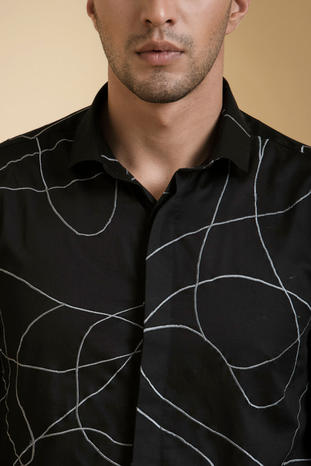 Grayab Designer Men's Shirt by Hilo Design | Grocsy