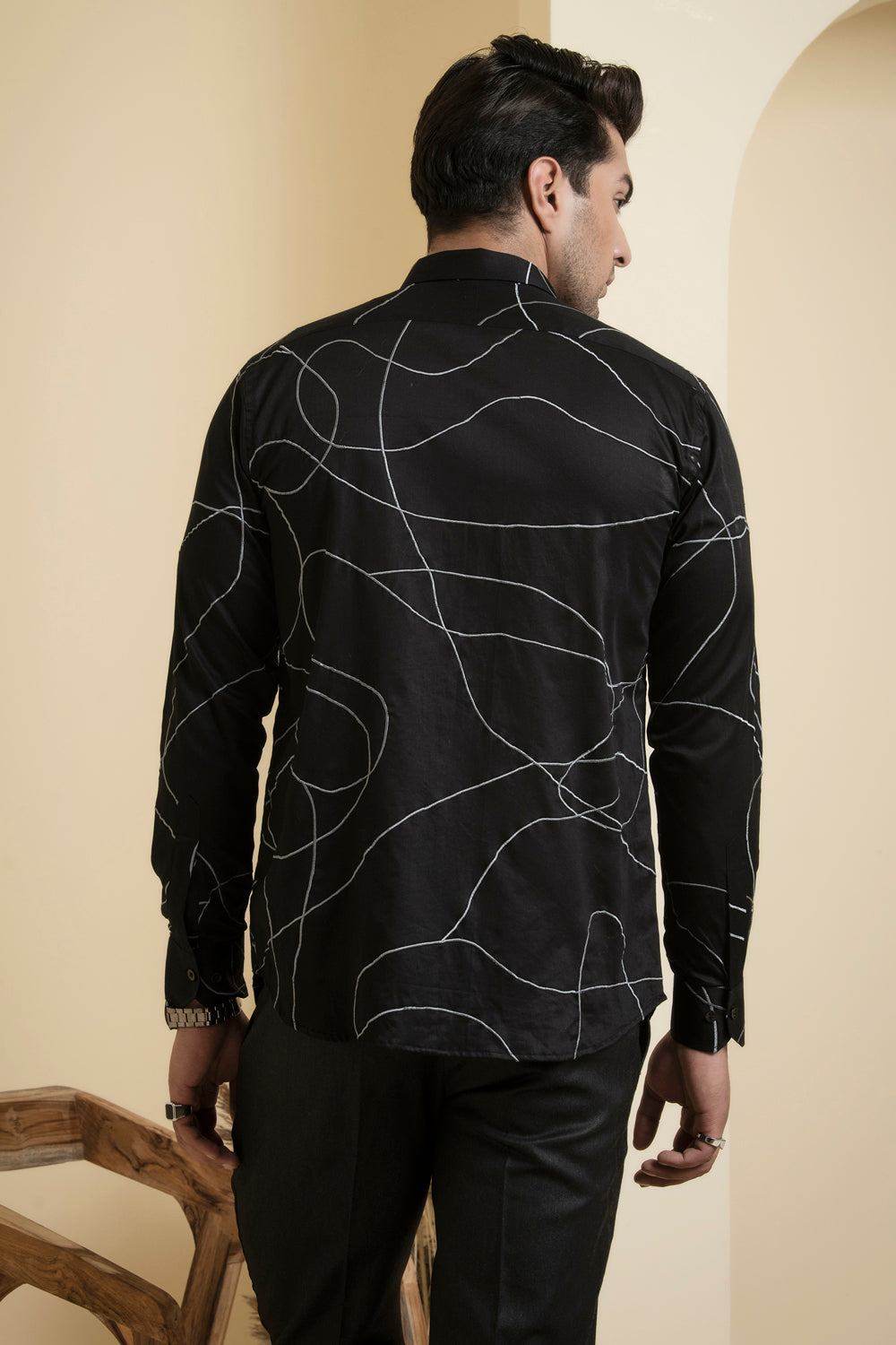 Grayab Designer Men's Shirt by Hilo Design | Grocsy