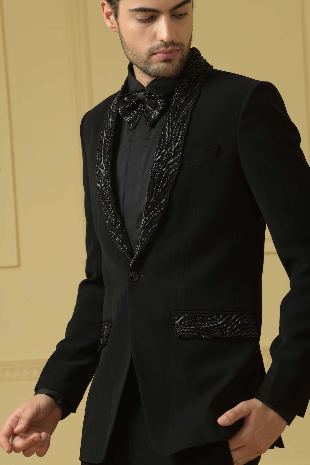 Carmen Designer Men's Blazer by Hilo Design | Grocsy