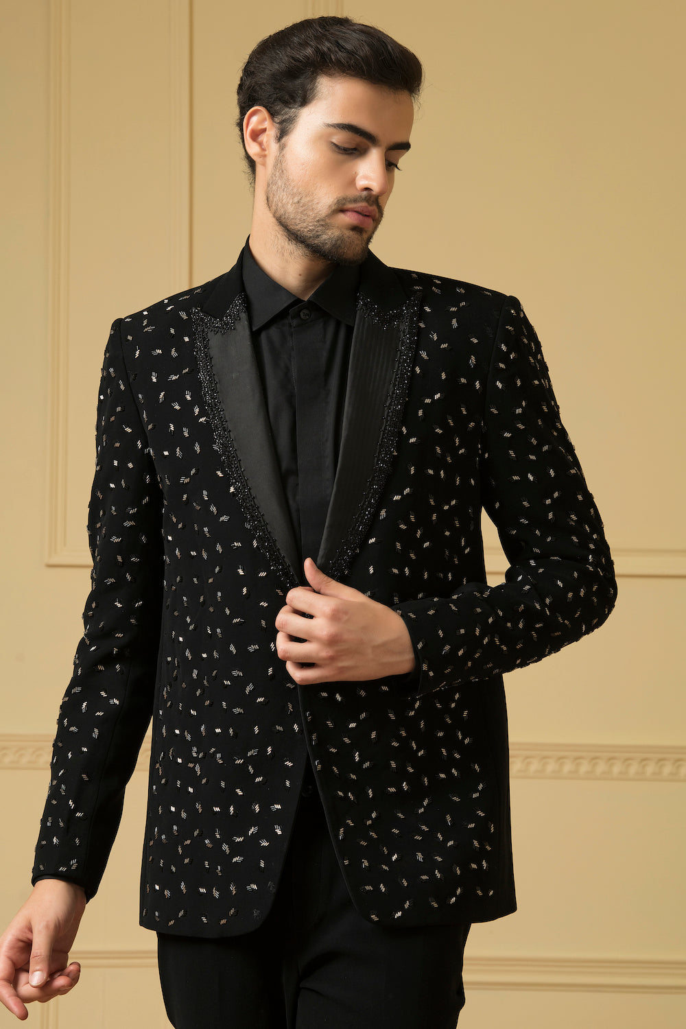 Encendido Designer Men's Blazer by Hilo Design | Grocsy