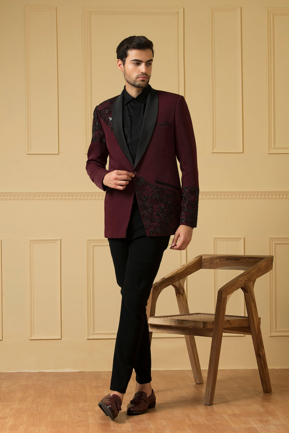 Radiante Designer Men's Blazer by Hilo Design | Grocsy
