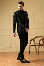Tweed Designer Men's Blazer by Hilo Design | Grocsy