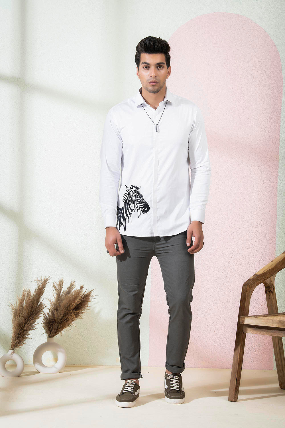 Stan Designer Men's Shirt by Hilo Design | Grocsy