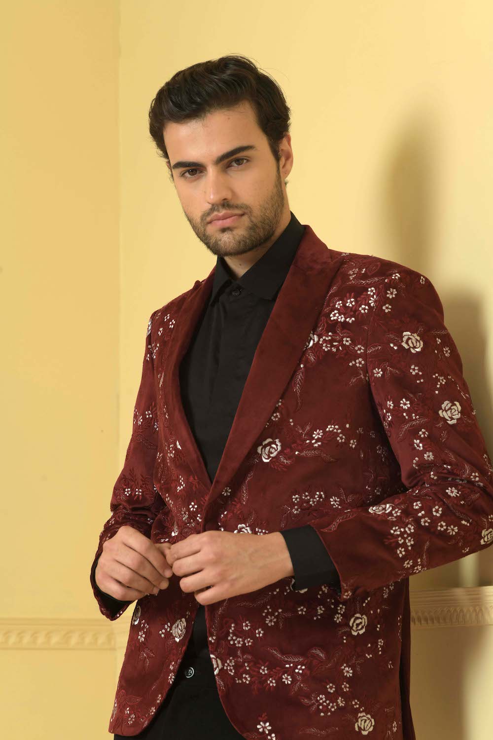 Maravilla Designer Men's Blazer by Hilo Design | Grocsy