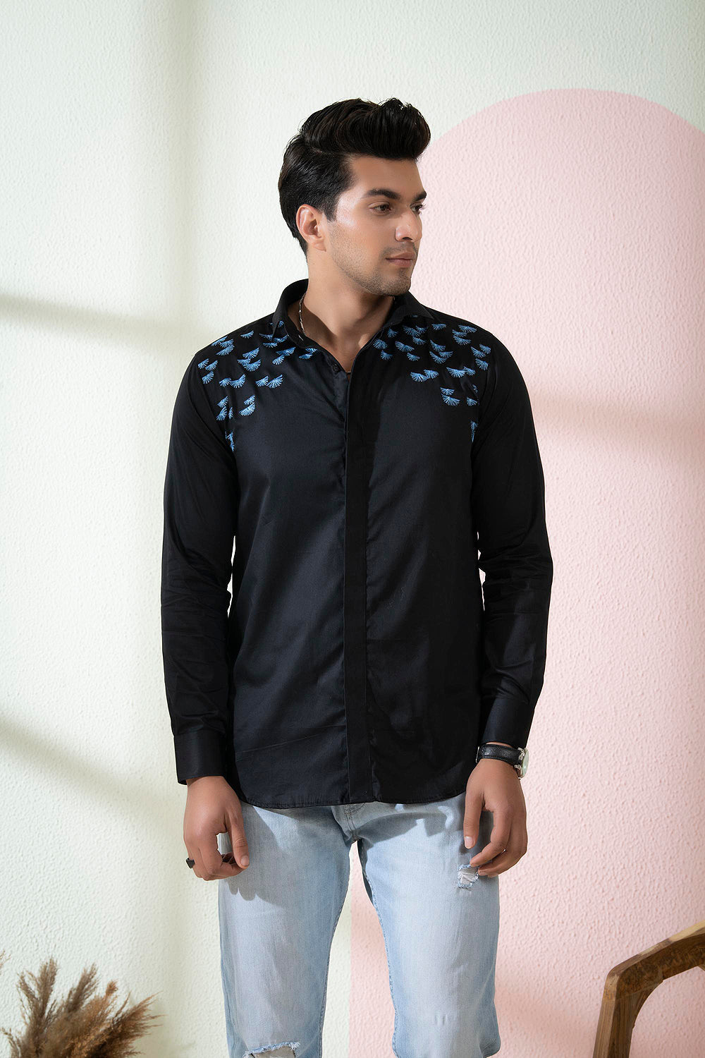 Blux Designer Men's Shirt by Hilo Design | Grocsy