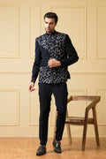 Valiente Designer Men's Indo western Set by Hilo Design | Grocsy