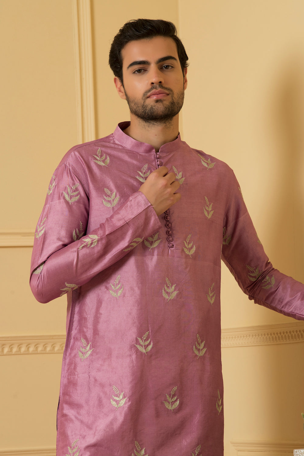 Encanto Designer Men's Kurta by Hilo Design | Grocsy