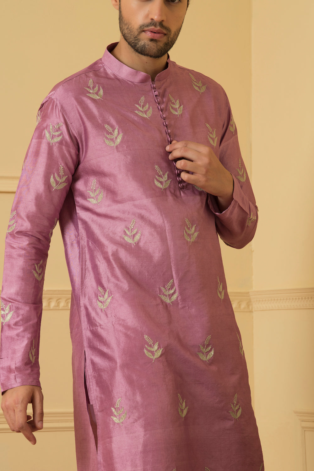 Encanto Designer Men's Kurta by Hilo Design | Grocsy