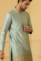 Aura Designer Men's Kurta by Hilo Design | Grocsy