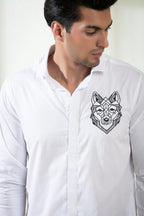 Bianco Wolf Shirt by Hilo Design | Grocsy
