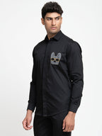 Dog Embroidery Shirt by Hilo Design | Grocsy