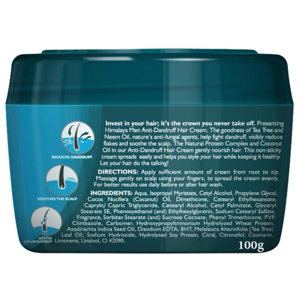 Himalaya Herbals Men Anti-Dandruff Hair Cream | Grocsy