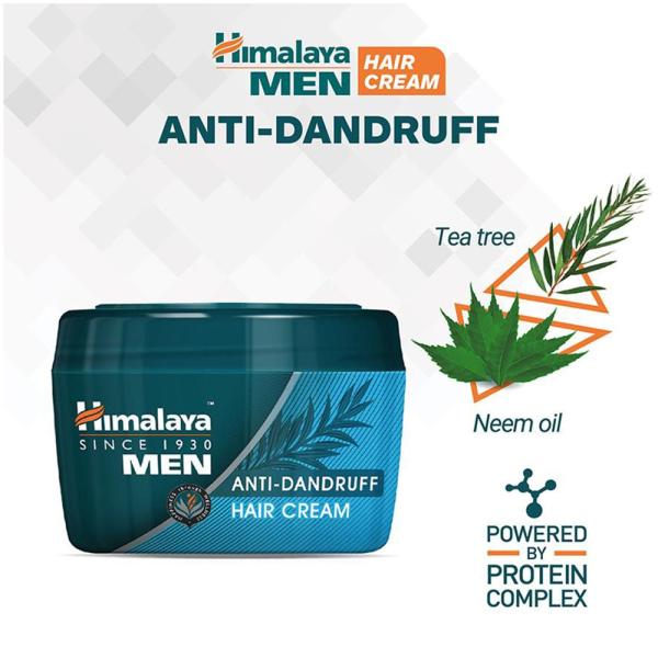 Himalaya Herbals Men Anti-Dandruff Hair Cream | Grocsy