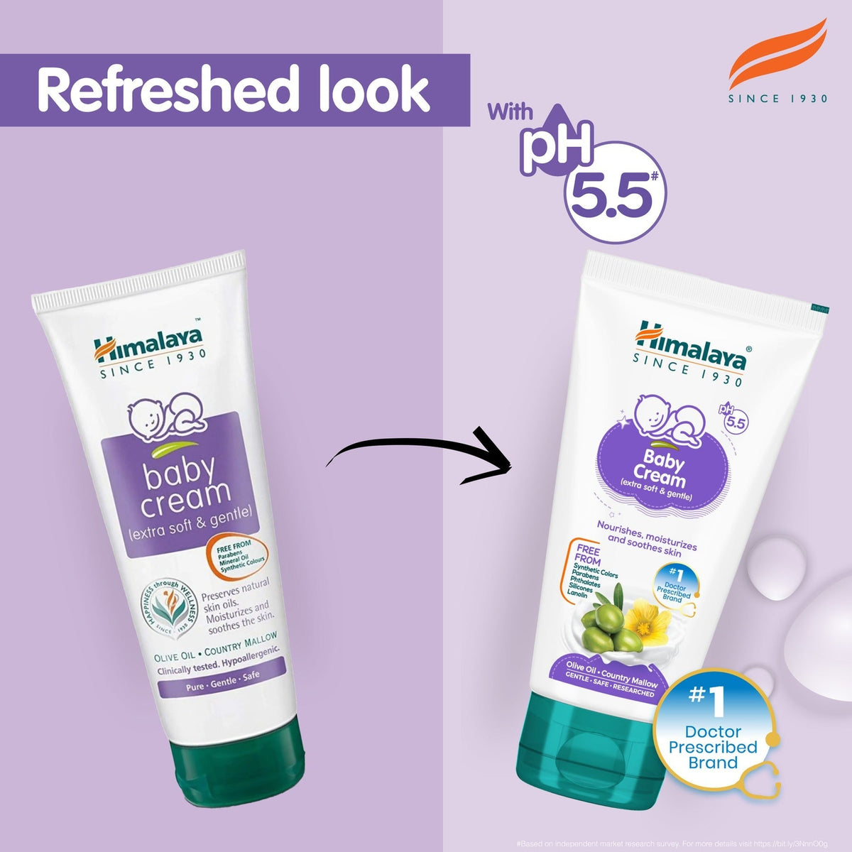 Himalaya Herbals Baby Cream | Grocsy