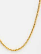 NVR Men's Gold-Polished Stainless Steel Chain | Grocsy