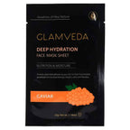 Glamveda Caviar Rejuvenate & Protecting Sheet Mask Pack | Grocsy