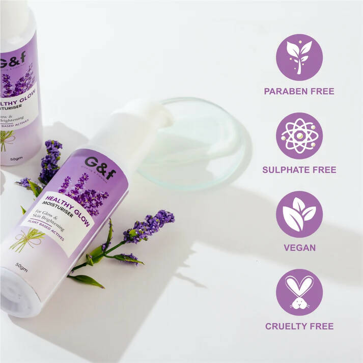 G&f Healthy Glow Moisturiser | Grocsy