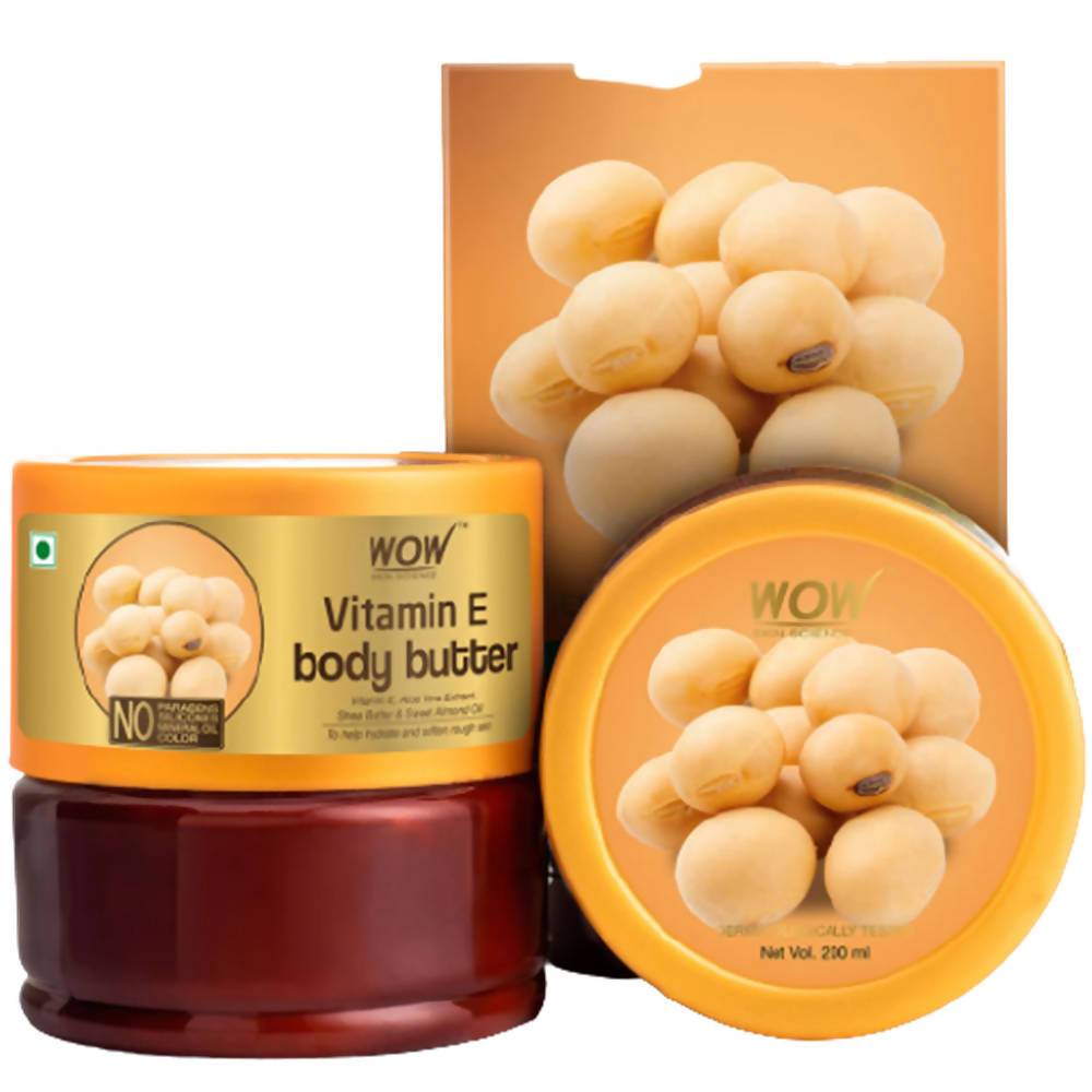 Wow Skin Science Vitamin E Body Butter | Grocsy