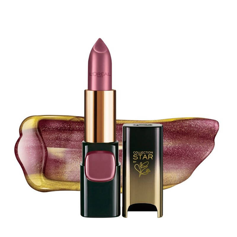 L'Oreal Paris Color Riche Gold Obsession Lipstick (Eva) - Mocha Gold | Grocsy