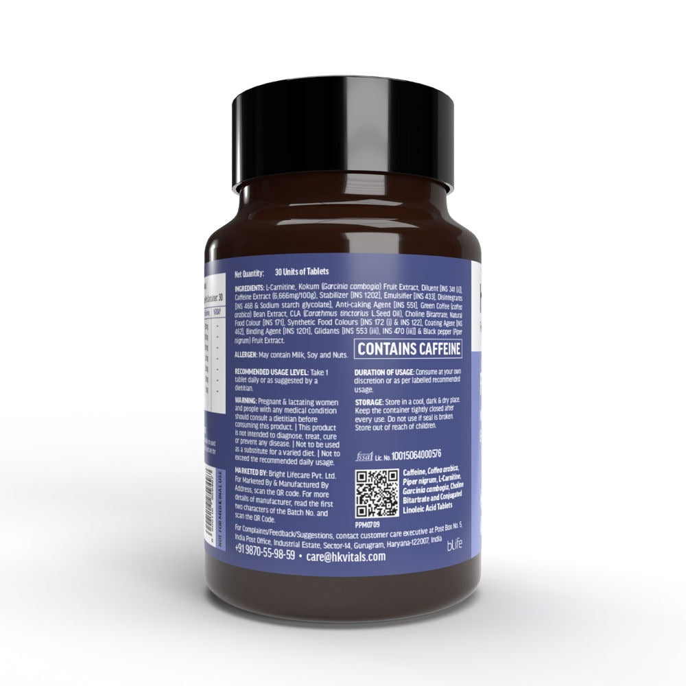 HK Vitals Fat Burner Tablets | Grocsy