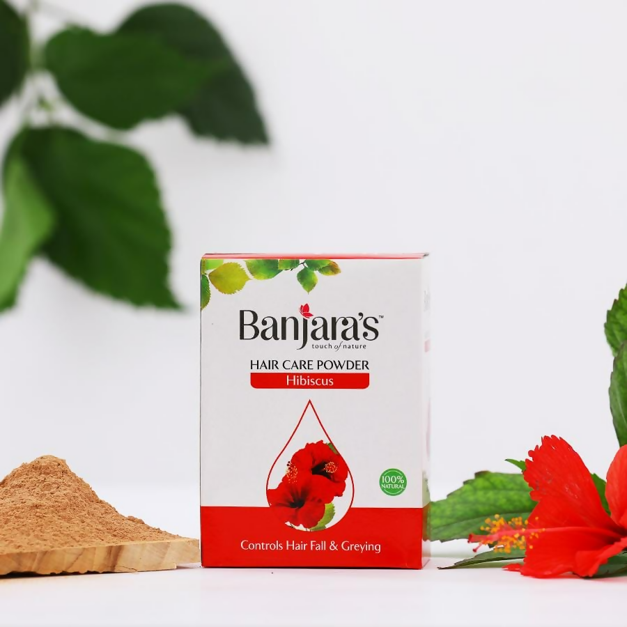 Banjara's Hibiscus Hair Care Powder | Grocsy