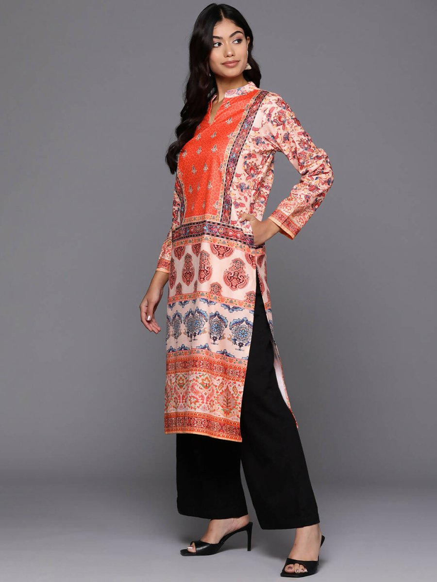 Ahalyaa Women's Traditional wear Kurta - Multi | Grocsy