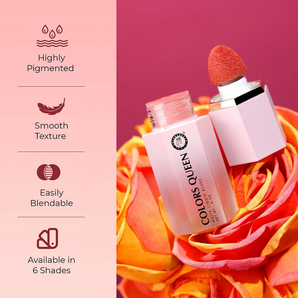 Colors Queen Matte Liquid Blush - Love | Grocsy