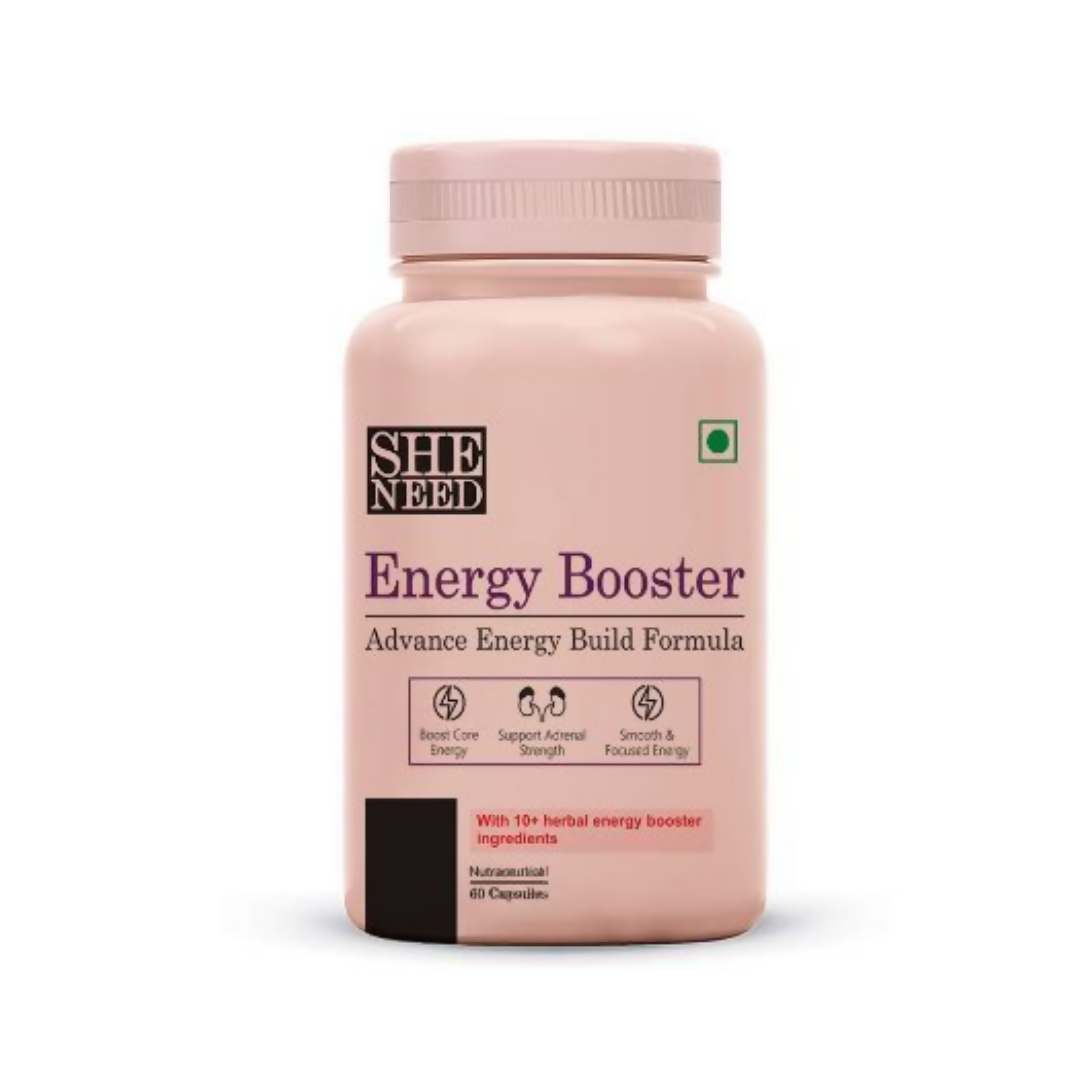 SheNeed Energy Booster Capsules with Advance Energy | Grocsy
