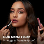 Pilgrim Liquid Matte Lipstick with Hyaluronic Acid - Blushing Nude | Grocsy