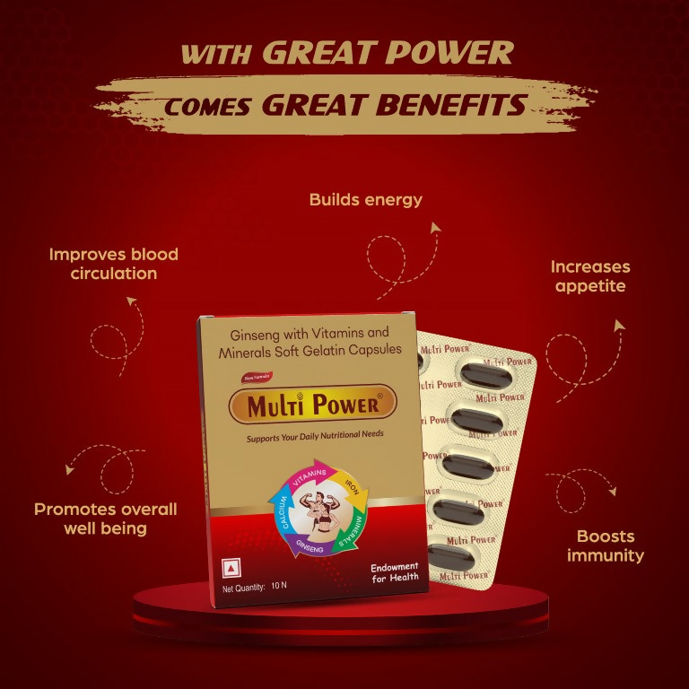 Torque's Multipower Softgel Capsules | Grocsy