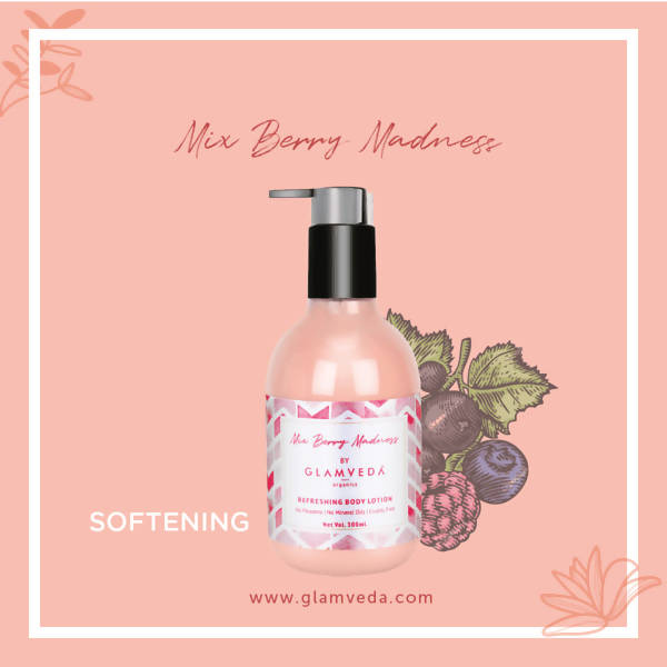 Glamveda British Rose & Milk Refreshing Body Lotion | Grocsy