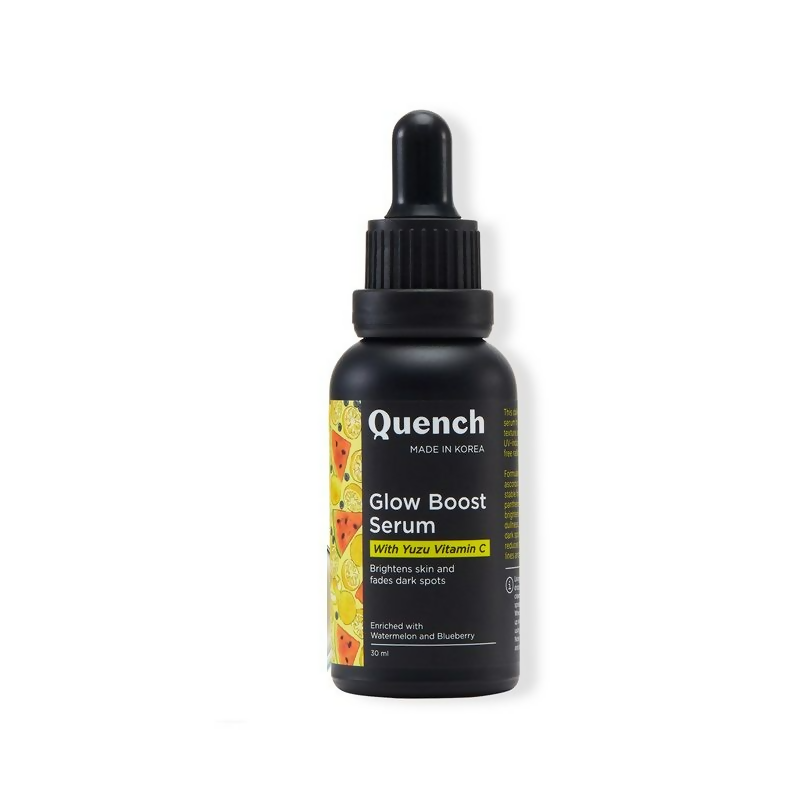 Quench Vitamin C Glow Boost Serum with Yuzu Extracts Brightens & Fades Dark Spots | Grocsy