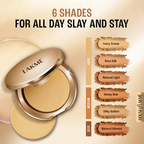Lakme Powerplay Priming Powder Foundation, 3-In-1, Lasting Matte - Natural Light | Grocsy