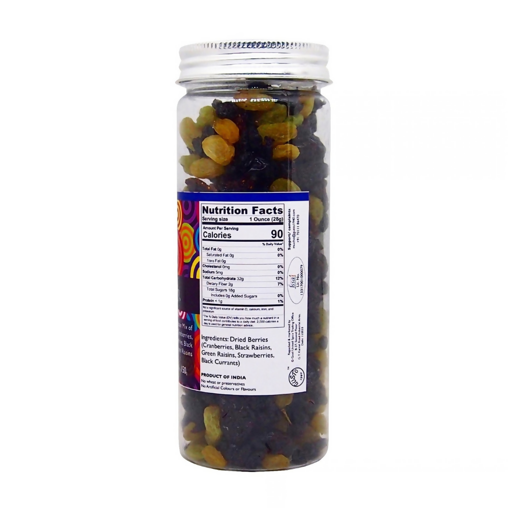 Tassyam Organics Berry Mix Cranberries, Strawberries & Currants | Grocsy