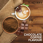 Teacurry Chocolate Instant Coffee Powder - Arabica Freeze Dried Coffee for Instant Hot & Cold Coffee | Grocsy