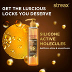 Streax Glossy Serum Shine Shampoo with Silicon Actives For Frizzy and Dry Hair | Grocsy