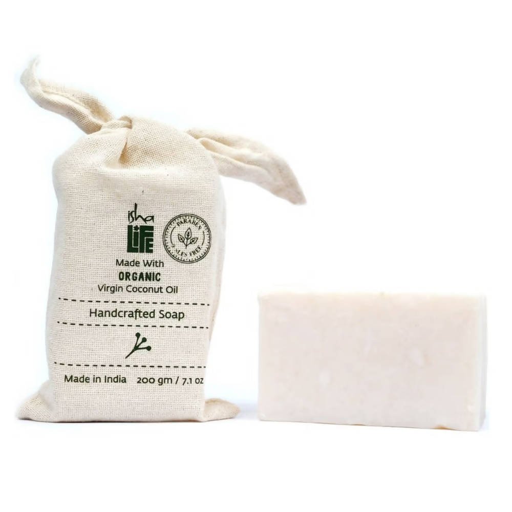 Isha Life Organic Virgin Coconut Oil Soap | Grocsy