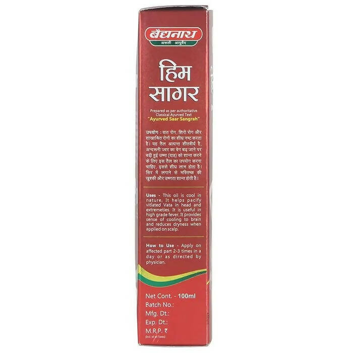 Baidyanath Jhansi Himsagar Oil | Grocsy