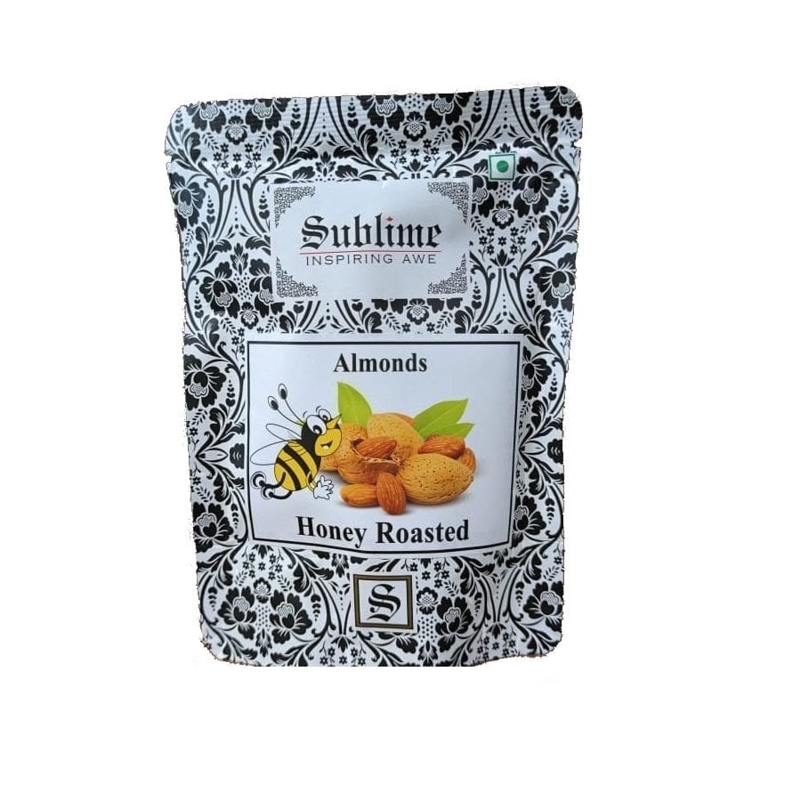Sublime Inspiring Awe Honey Roasted Almonds | Grocsy