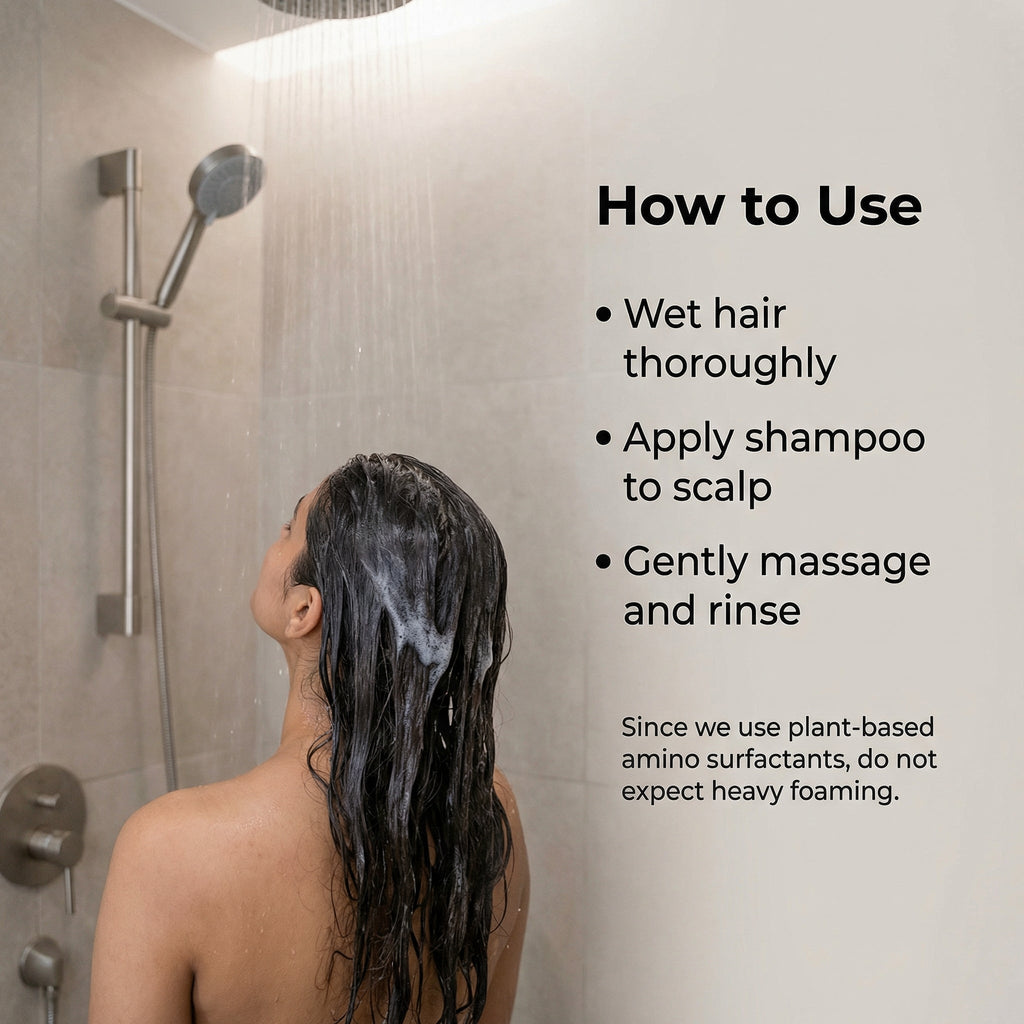VedicDerm Plasma Bamboo Charcoal Shampoo for Psoriasis & Sensitive Scalp | Grocsy
