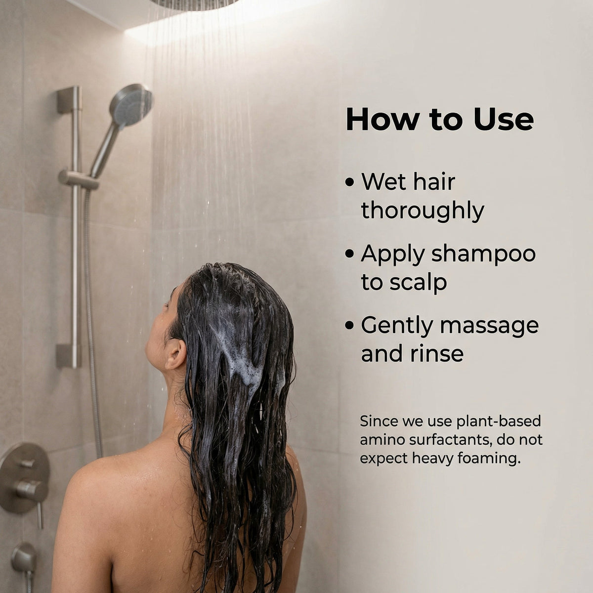 VedicDerm Plasma Bamboo Charcoal Shampoo for Psoriasis & Sensitive Scalp | Grocsy