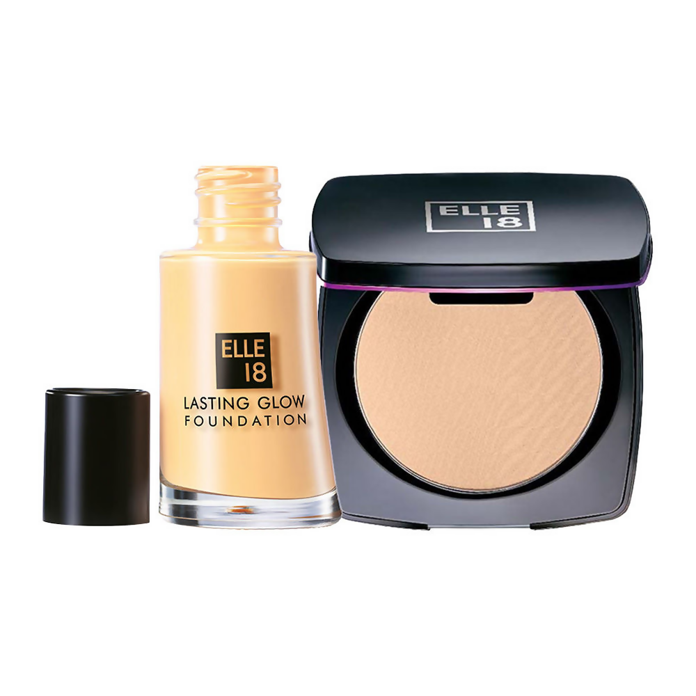 Elle 18 Marble Face Compact & Foundation Combo | Grocsy