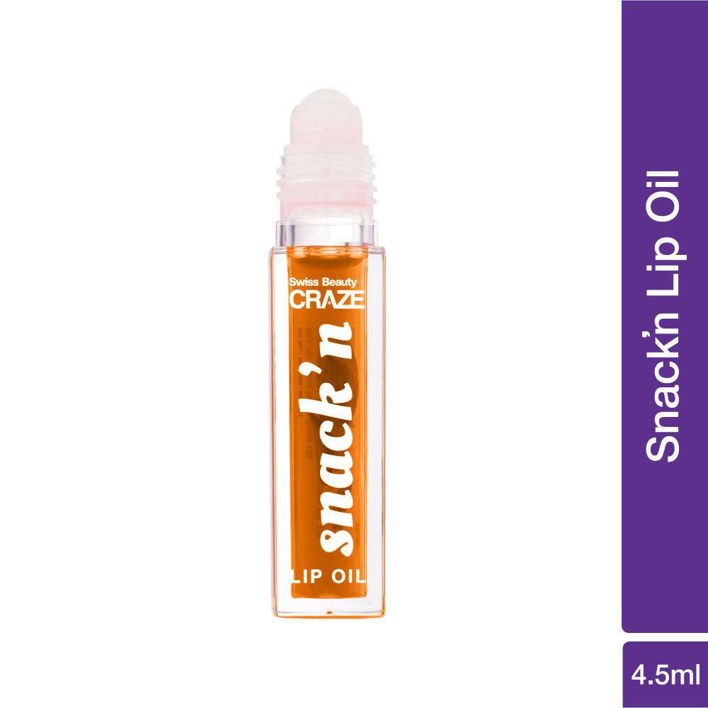 Swiss Beauty Craze Snack'N Nourishing Lip Oil - 4. Pumpkin Pie | Grocsy