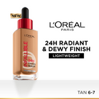 L'Oreal Paris Infallible 24H Tinted Serum Foundation - Tan | Grocsy