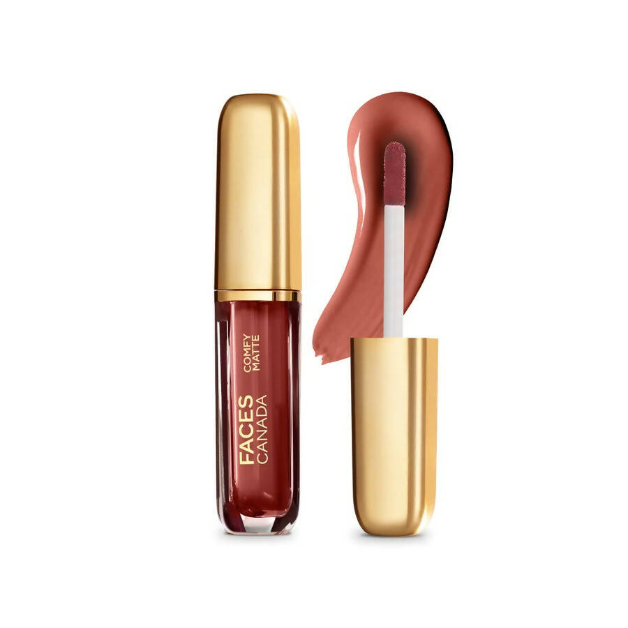 Faces Canada Comfy Matte Liquid Lipstick-For The Win 08 | Grocsy
