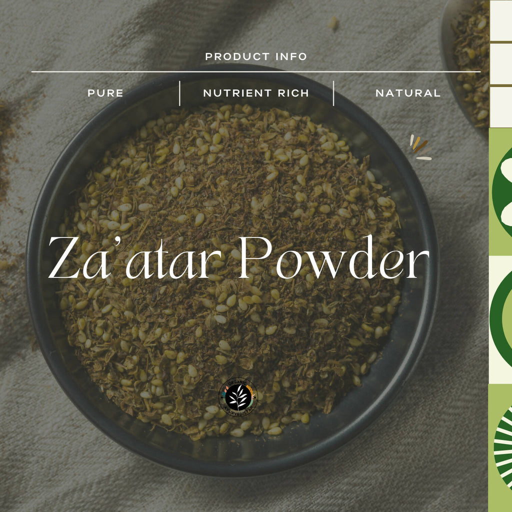 Organic AyurveGrocsyn Zaatar Powder | Grocsy